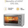 Kent otg oven toaster grill 30 ltr hot sale